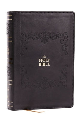 KJV Holy Bible: Personal Size Giant Print, Black Leathersoft, Red Letter, Comfort Print: King James Version Bible Thomas Nelson