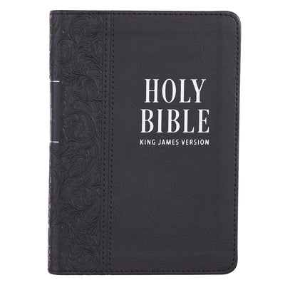 KJV Compact Large Print LL Black by
