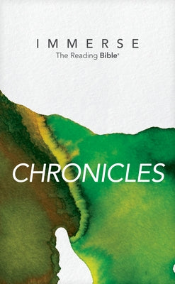 Immerse: Chronicles (Softcover) Bible Tyndale House Publishers