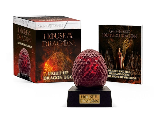 House of the Dragon: Light-Up Dragon Egg Paperback Rp Minis