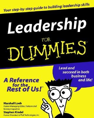 Leadership for Dummies Paperback For Dummies