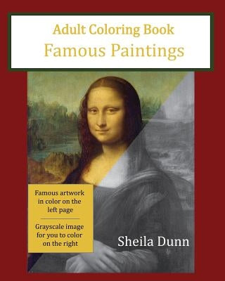 Famous Paintings: Adult Coloring Book Paperback Createspace Independent Publishing Platform