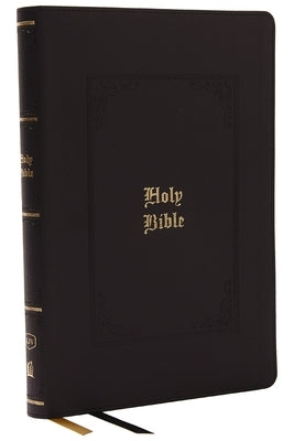 KJV Holy Bible: Giant Print Thinline, Black Leathersoft, Red Letter, Comfort Print: King James Version (Vintage) Bible Thomas Nelson