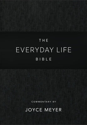 Everyday Life Bible: Black Leatherluxe(r): The Power of God's Word for Everyday Living Bible Faithwords