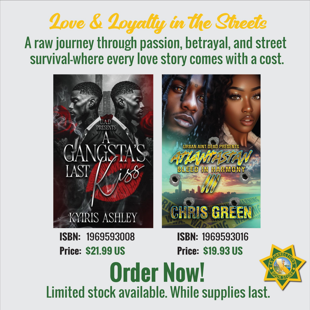 Cover image of "Love & Loyalty in the Streets" book by Urban Fiction Collection, featuring urban street scenes and bold title text.