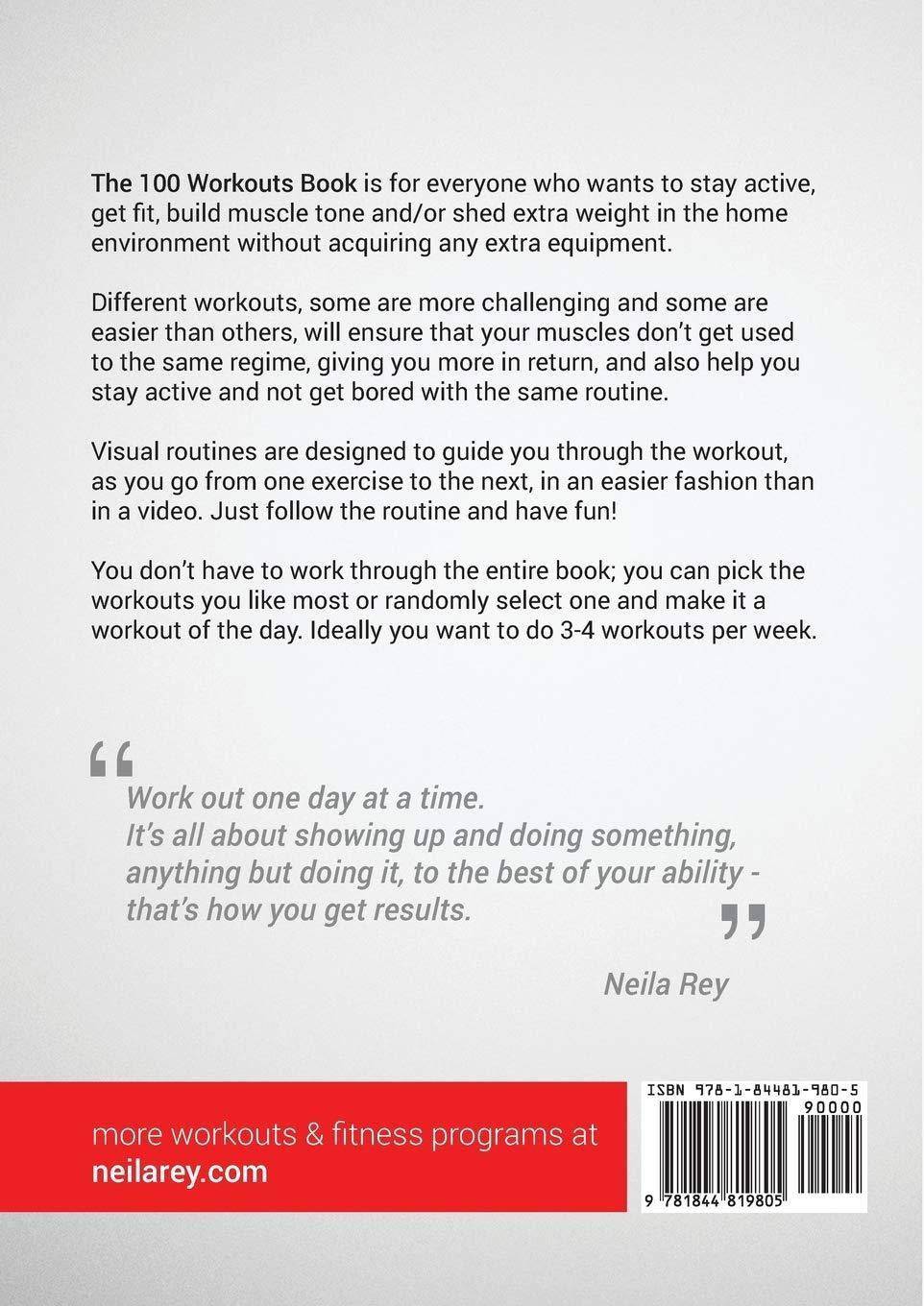 100 No-Equipment Workouts Vol. 1: Fitness Routines you can do an - CA Corrections Bookstore