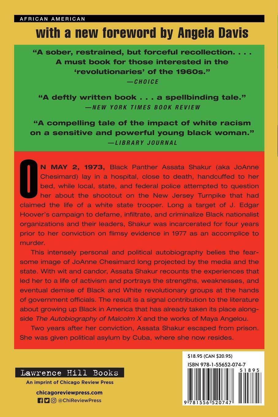 Assata: An Autobiography - CA Corrections Bookstore