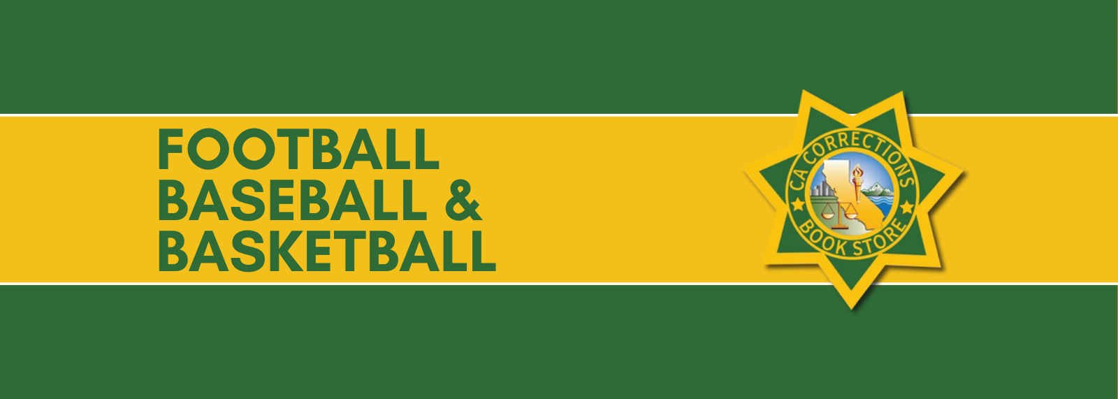 Football, Baseball, & Basketball