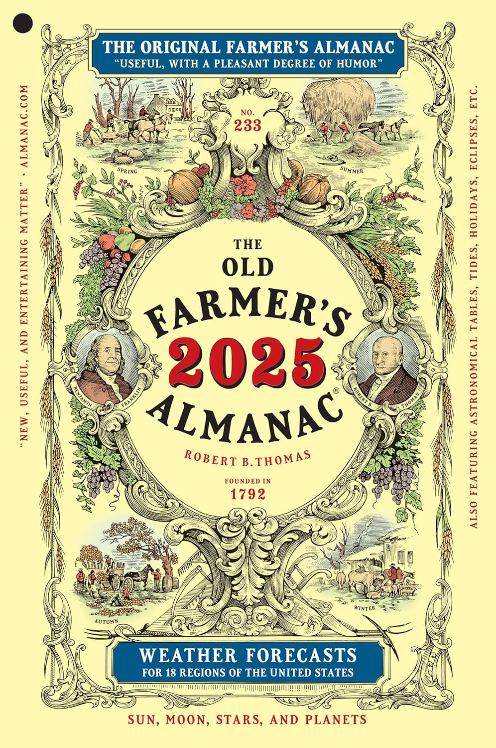 The 2025 Old Farmer's Almanac - CA Corrections Bookstore