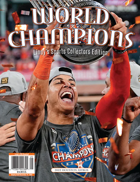 Lindys Collectors Edition Sports Magazines Lindys Sports 2022 Houston Astros World Series Champions