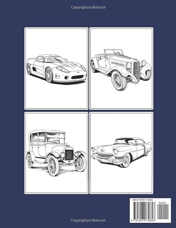 Cars Coloring Book For Inmates: 70 Coloring Pages For Adults With Beautiful Stress Relieving Designs for Relaxation, Mindfulness, Gift For Men Women In Jail And Cars Lovers - CA Corrections Bookstore