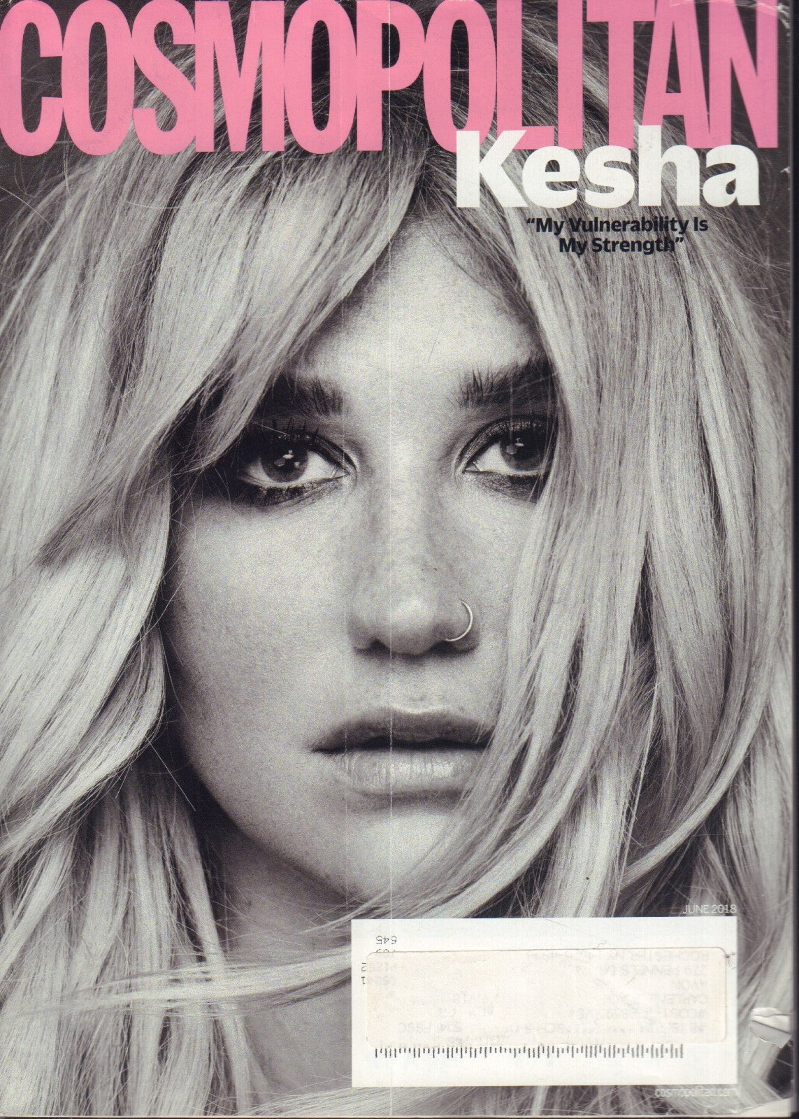 COSMOPOLITAN MAGAZINE, JUNE 2018 ISSUE