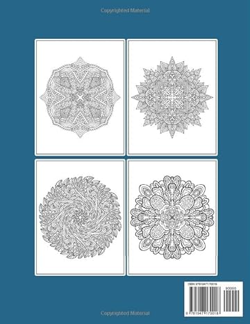 Mandala Coloring Book For Inmates Vol 5: 70 Coloring Pages For Adults With Beautiful Stress Relieving Designs for Relaxation, Mindfulness, Gift For Men Women In Jail And Mandala Lovers - CA Corrections Bookstore