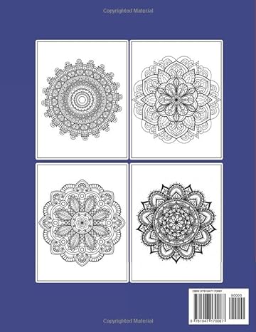 Mandala Coloring Book For Inmates Vol 8: 70 Coloring Pages For Adults With Beautiful Stress Relieving Designs for Relaxation, Mindfulness, Gift For Men Women In Jail And Mandala Lovers - CA Corrections Bookstore