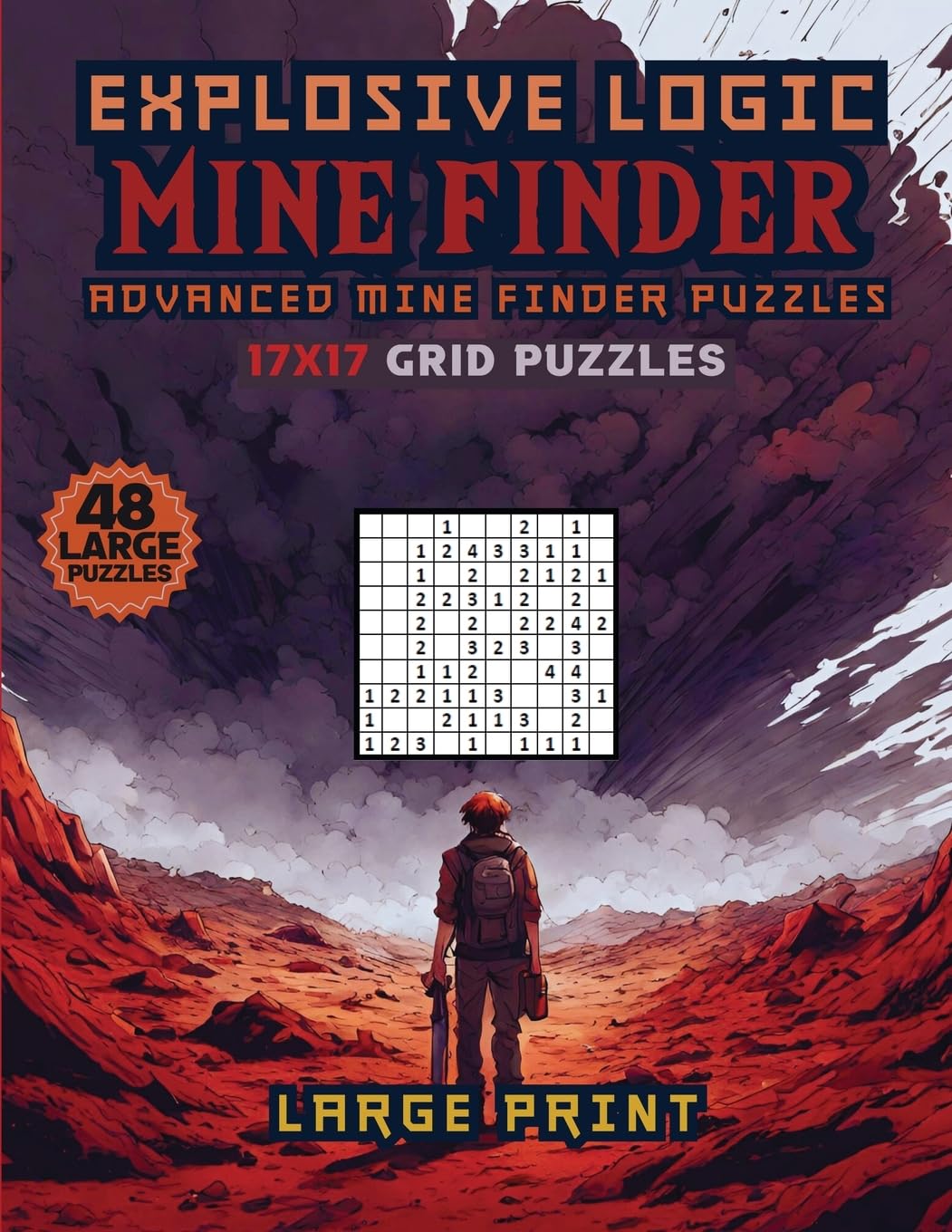 Explosive Logic Mine Finder: Advanced Finder Puzzles  - CA Corrections Bookstore