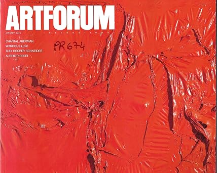 Artforum International Magazine (January 2016)