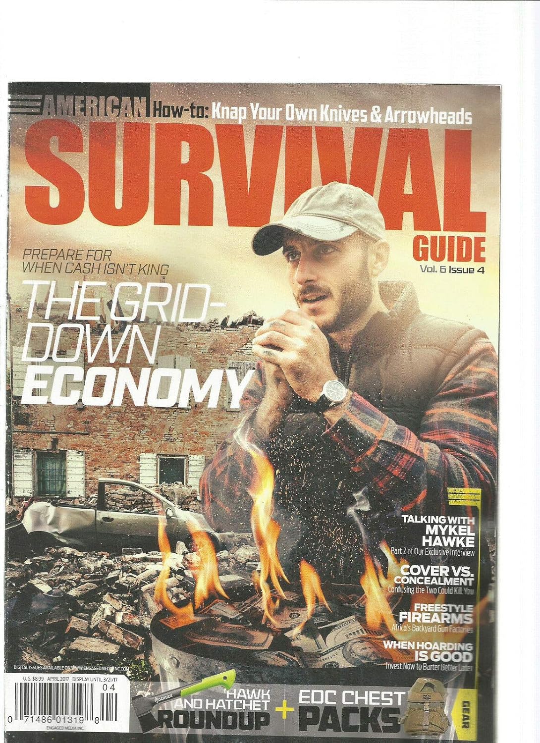 AMERICAN SURVIVAL GUIDE MAGAZINE VOL. 6 #4 APRIL 2017. Product
