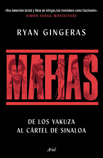 Paperback book titled "Mafias de Los Yakuza y Cártel de Sinaloa" by Planeta Publishing, showing the front cover with title and design.