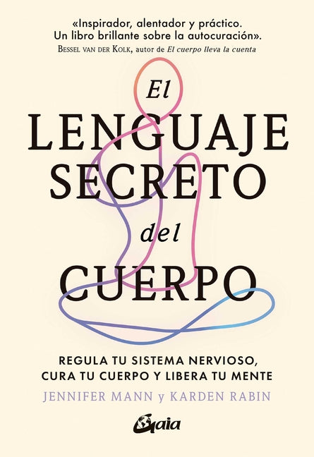 Paperback book titled "El Lenguaje Secreto del Cuerpo" by Gaia Ediciones, with a cover featuring abstract body language imagery.
