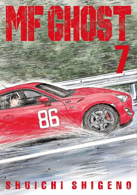 Paperback of MF Ghost 7 manga by Kodansha Comics, featuring the cover art with characters and title on the front.
