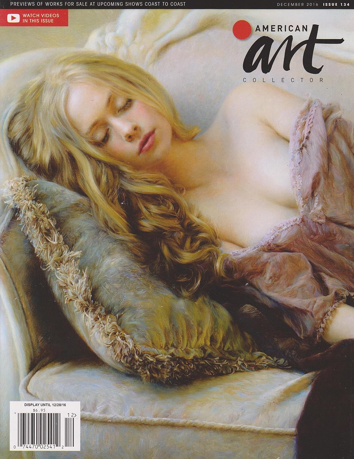 American Art Collector Magazine December 2016