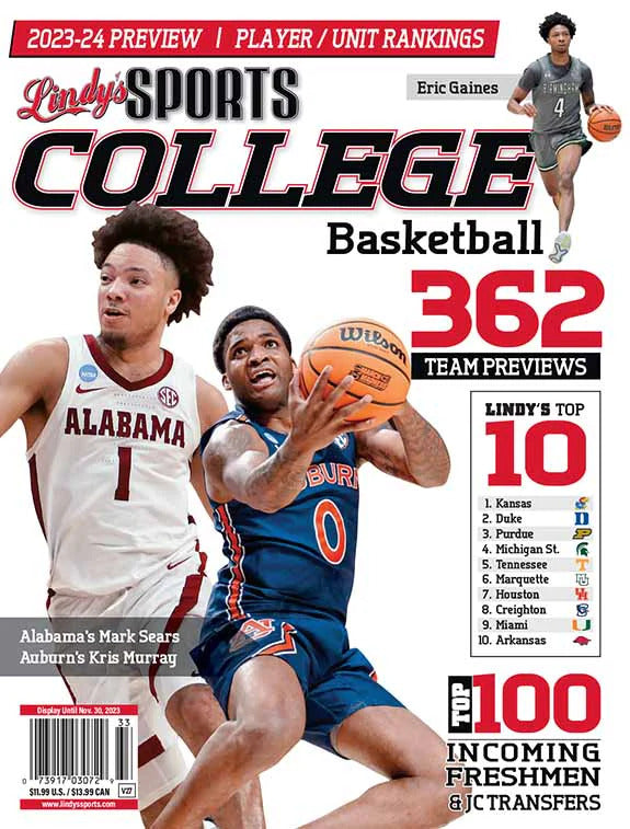 Lindy's Sports 2023-24 College Basketball Magazine - PRE ORDER - CA Corrections Book Store