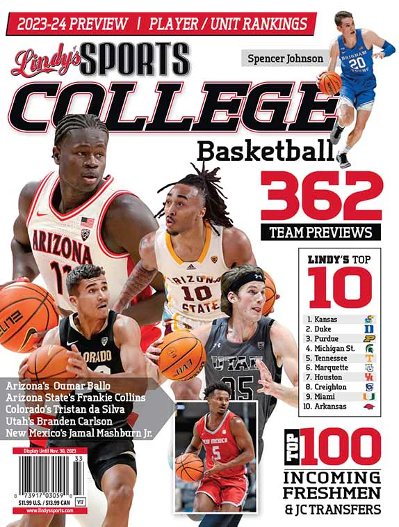 Lindy's Sports 2023-24 College Basketball Magazine - PRE ORDER - CA Corrections Book Store