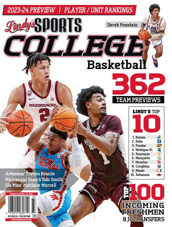 Lindy's Sports 2023-24 College Basketball Magazine - PRE ORDER - CA Corrections Book Store