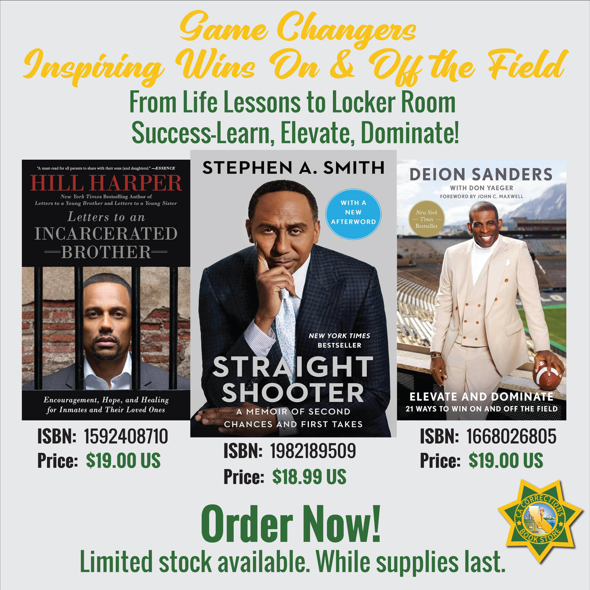 Game Changers: Inspiring Wins On & Off the Field Bundle