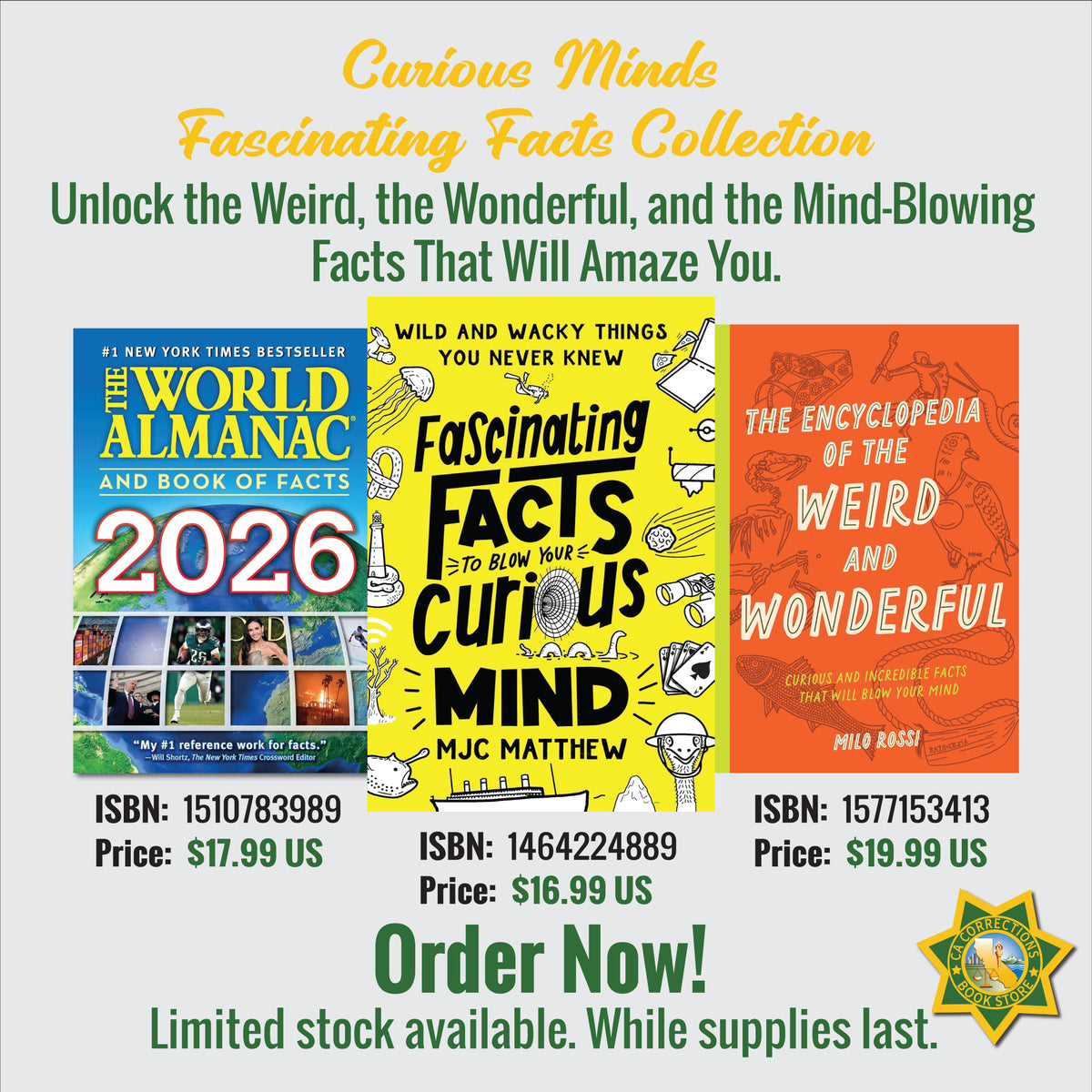Curious Minds: Fascinating Facts Collection Bundle
