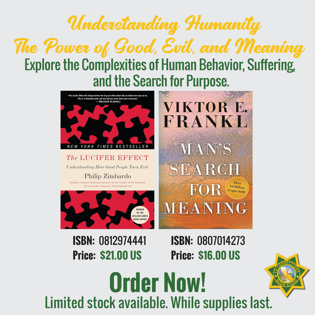 Understanding Humanity: The Power of Good, Evil, and Meaning Bundle