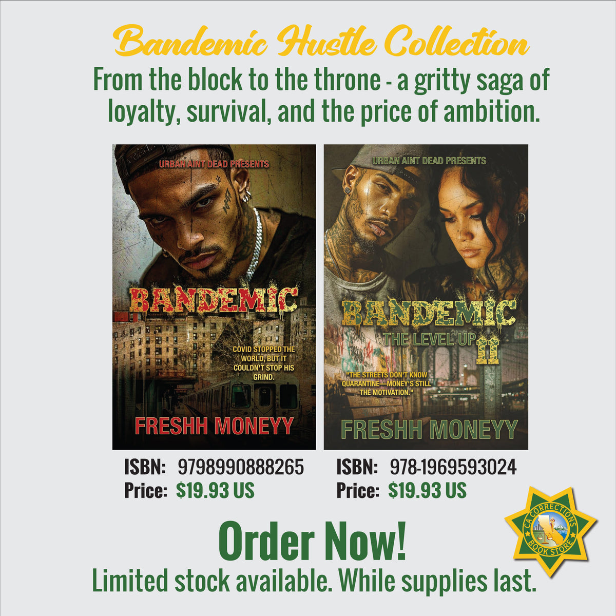 Bandemic Hustle Collection Bundle — Bandemic 1 & 2 by Freshh Moneyy, Urban Aint Dead Presents