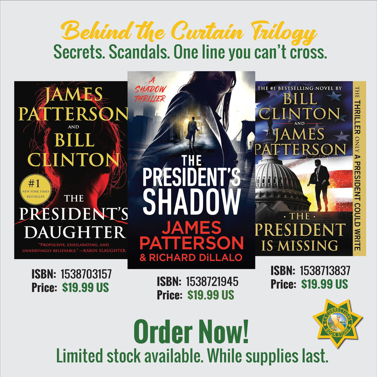 Behind the Curtain Trilogy Bundle