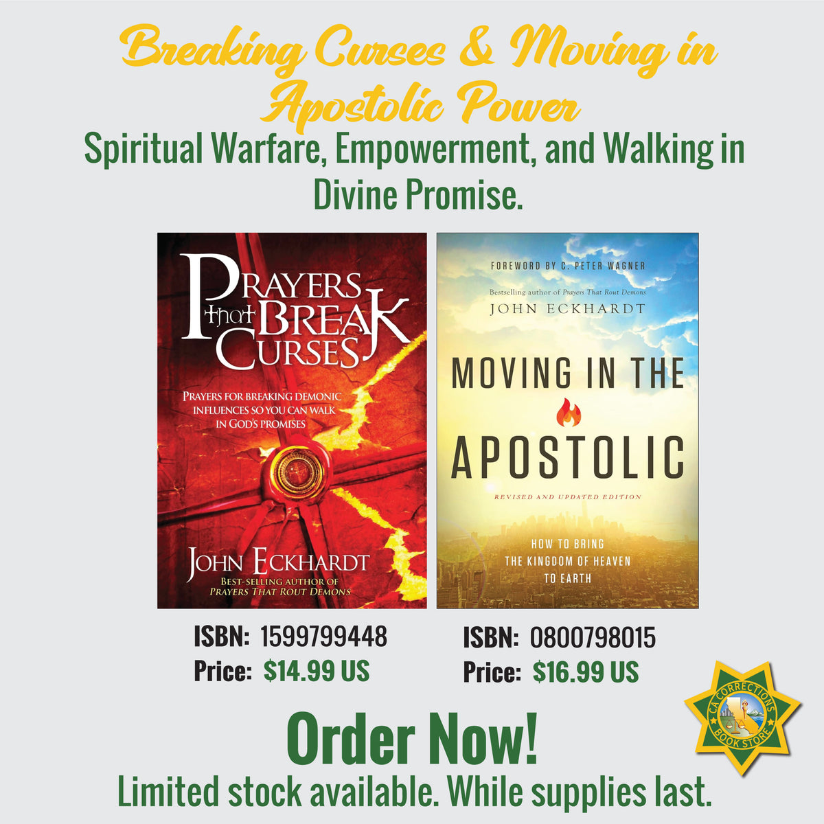 Breaking Curses & Moving in Apostolic Power Bundle