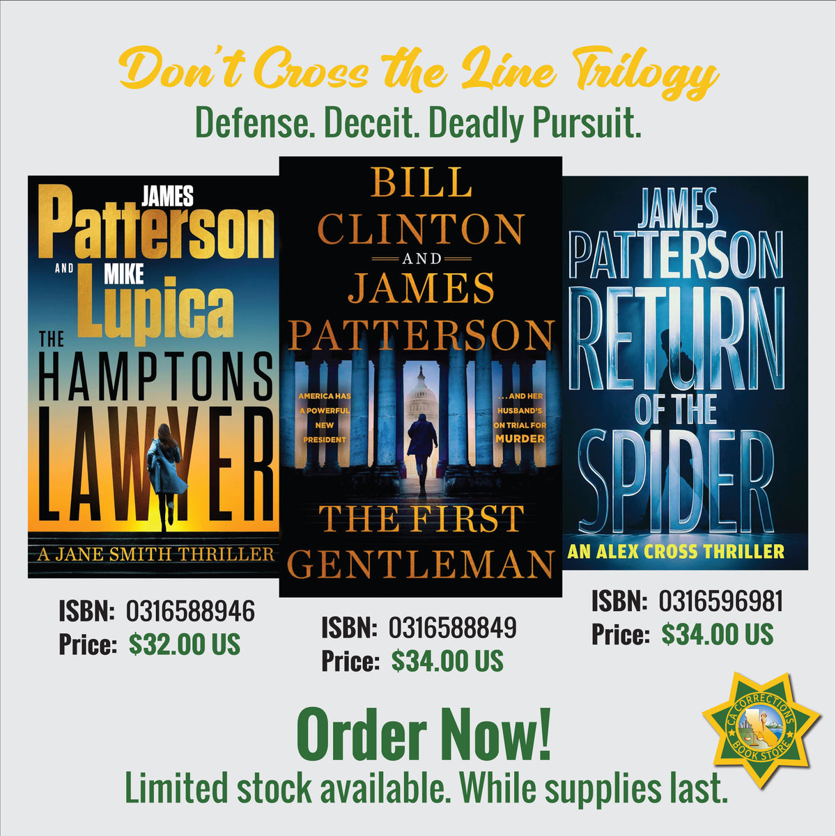 Don't Cross the Line Trilogy Bundle