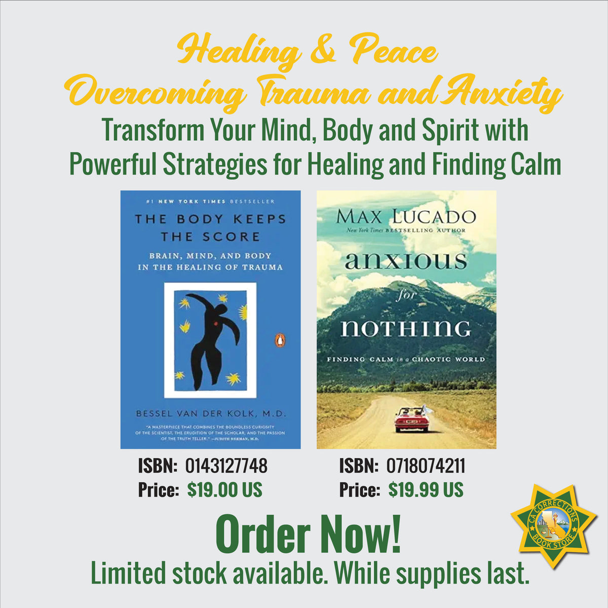 Healing & Peace: Overcoming Trauma and Anxiety Bundle