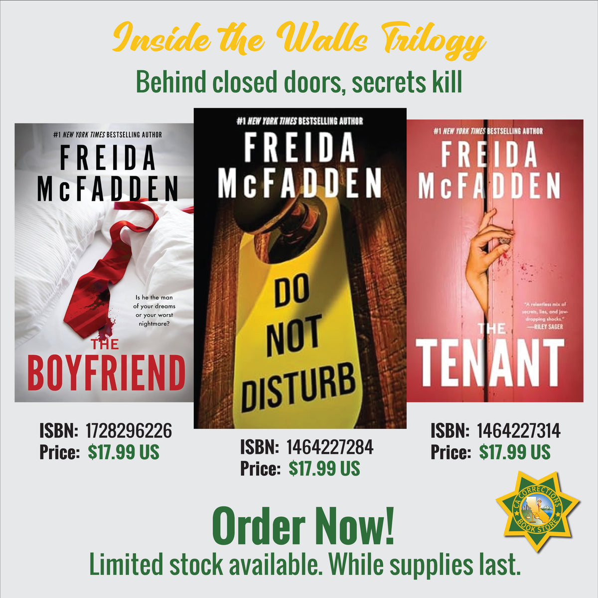 Inside the Walls Trilogy Bundle