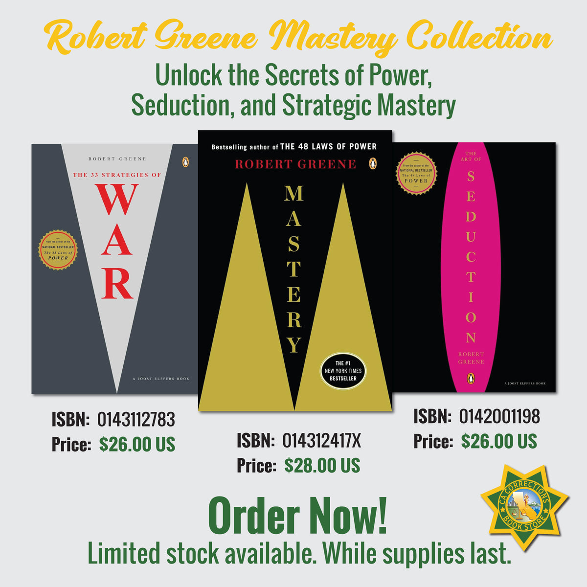 Robert Greene Mastery Collection Bundle