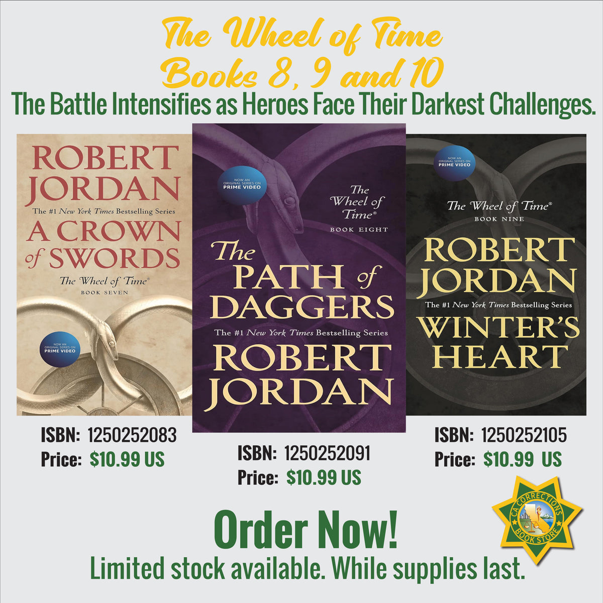 The Wheel of Time Books 7-8-9 Bundle