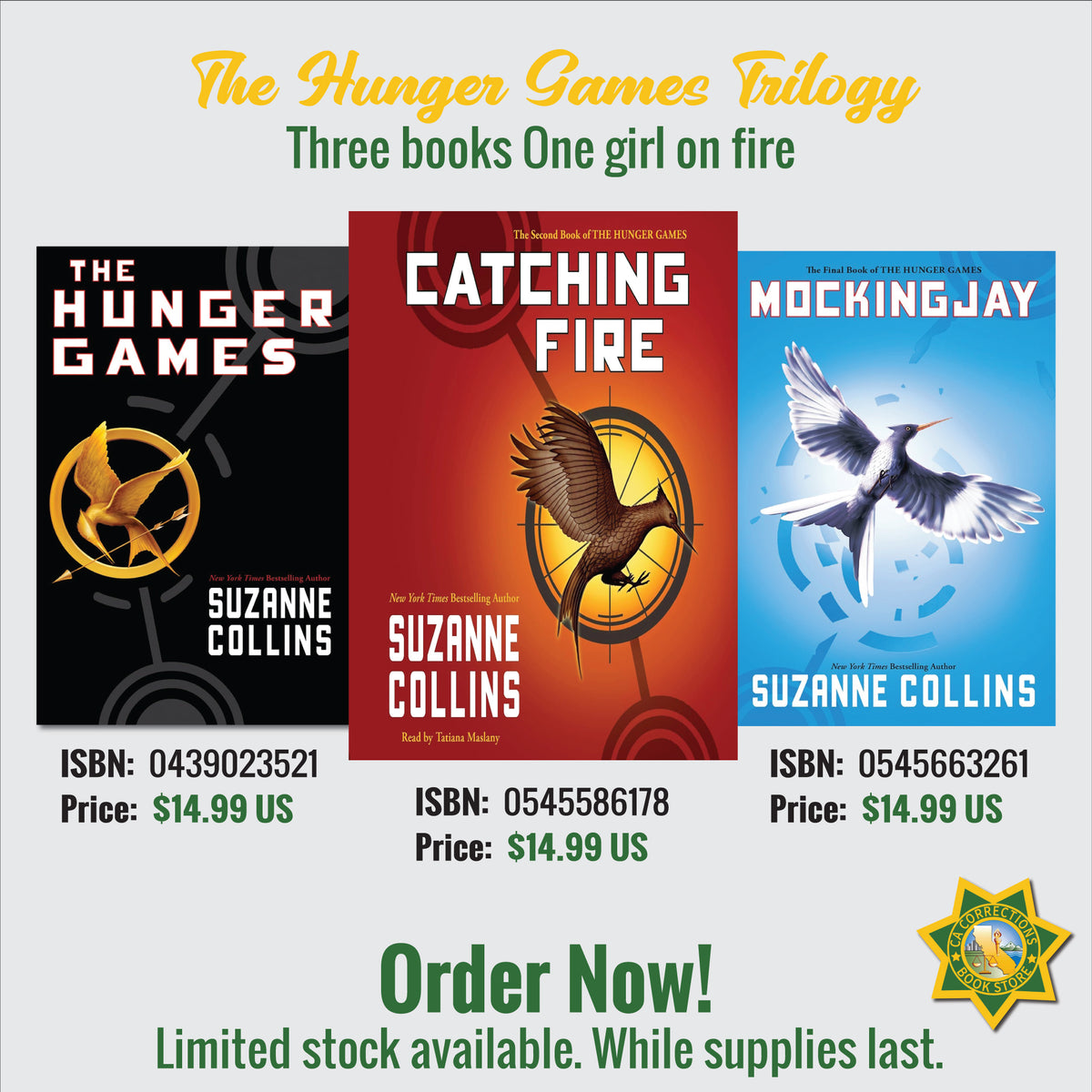 The Hunger Games Trilogy Three-Book Bundle