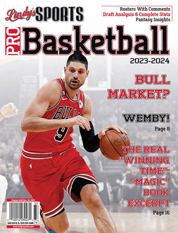 Lindy's Sports 2023-24 Pro Basketball Magazine - PRE ORDER - CA Corrections Book Store