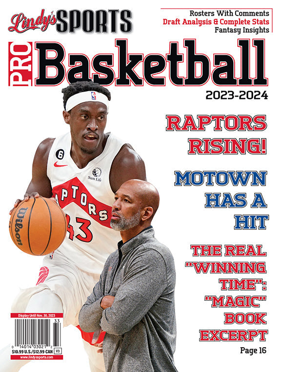 Lindy's Sports 2023-24 Pro Basketball Magazine - PRE ORDER - CA Corrections Book Store