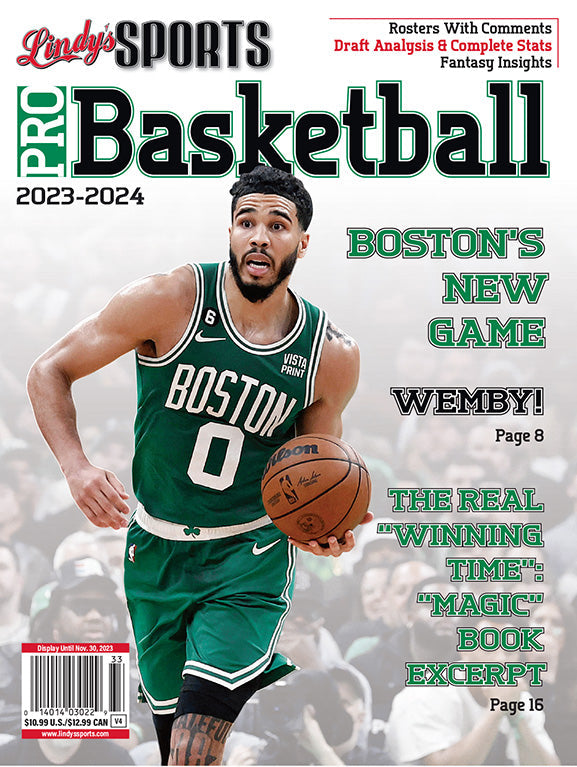 Lindy's Sports 2023-24 Pro Basketball Magazine - PRE ORDER - CA Corrections Book Store