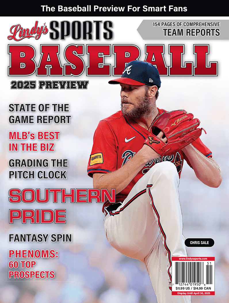 2025 Lindy's Baseball Preview Magazine / Covers Vary Sports Publications LINDY'S SPORTS Atlanta
