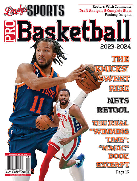 Lindy's Sports 2023-24 Pro Basketball Magazine - PRE ORDER - CA Corrections Book Store