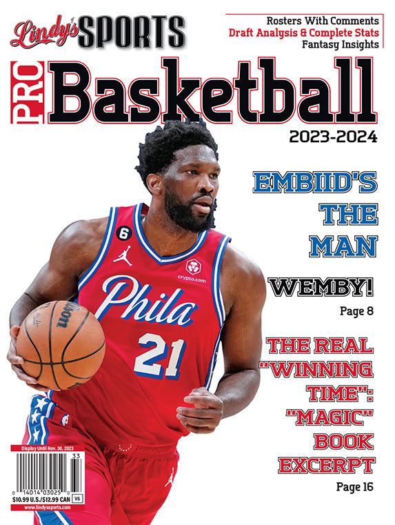 Lindy's Sports 2023-24 Pro Basketball Magazine - PRE ORDER - CA Corrections Book Store