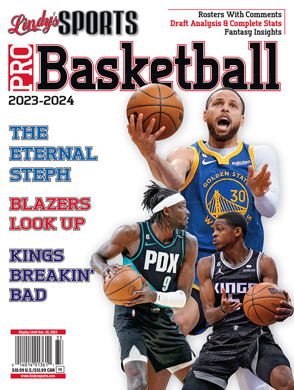 Lindy's Sports 2023-24 Pro Basketball Magazine - PRE ORDER - CA Corrections Book Store