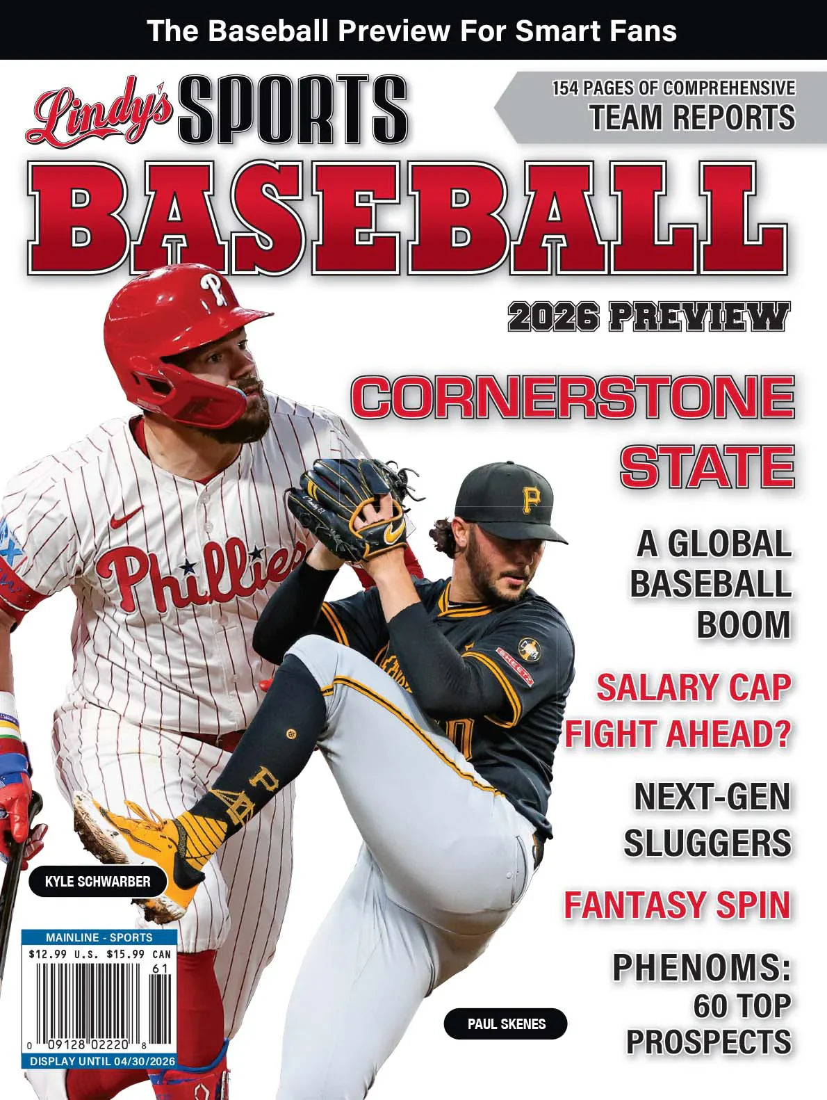 2026 Lindy's Baseball Preview Magazine / Covers Vary