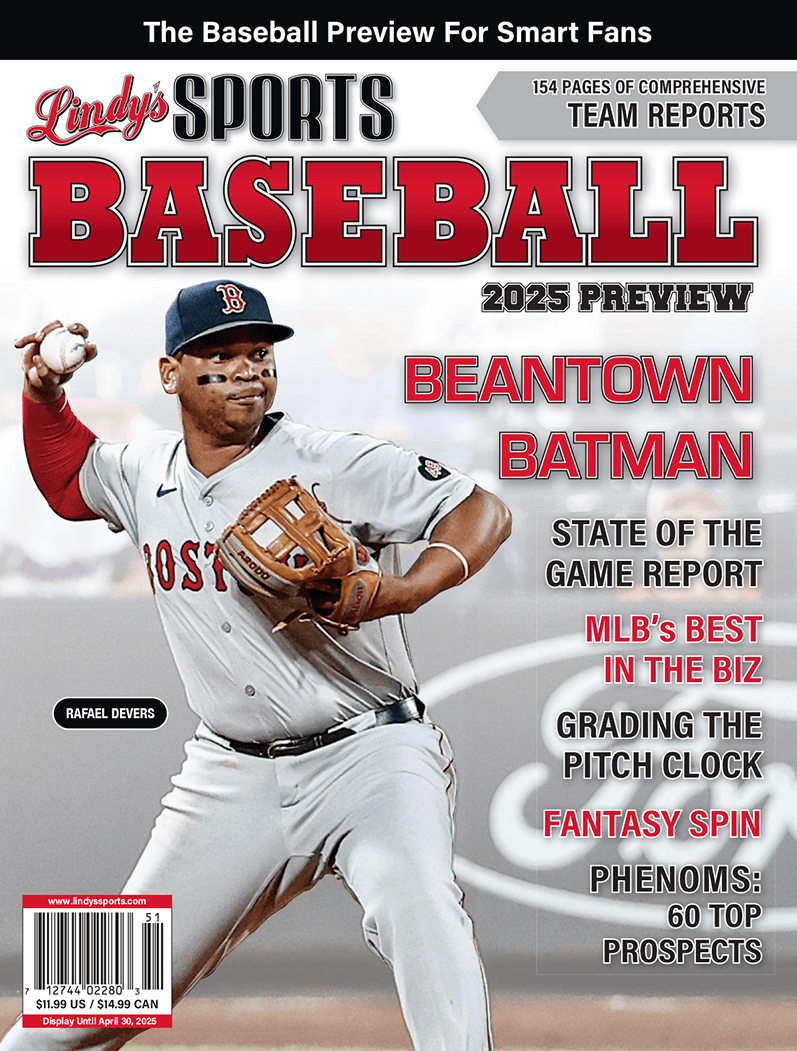 2025 Lindy's Baseball Preview Magazine / Covers Vary Sports Publications LINDY'S SPORTS Boston