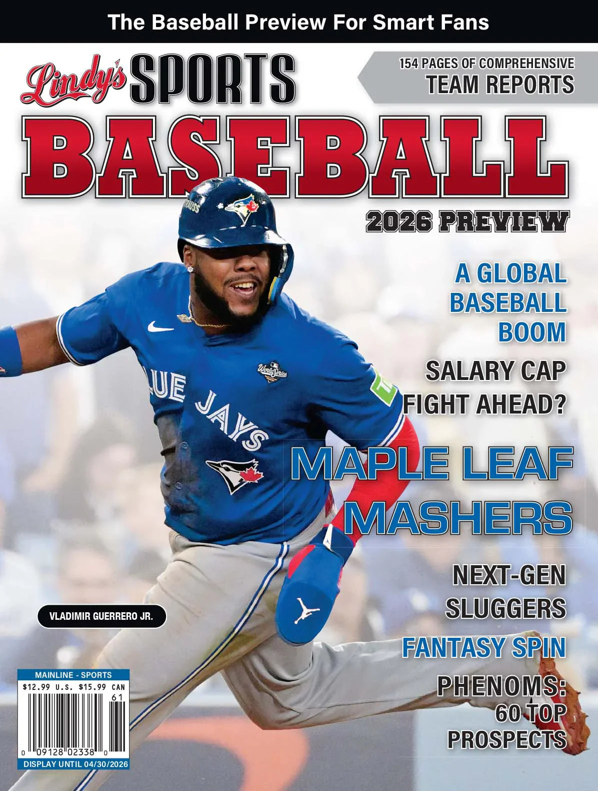 2026 Lindy's Baseball Preview Magazine / Covers Vary